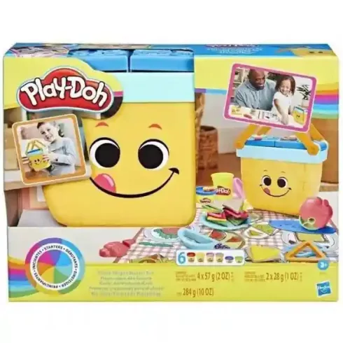 Hasbro Play-Doh piknikes kosár gyurmakészlet