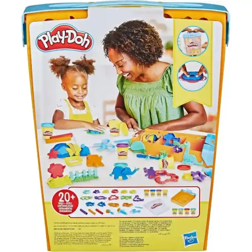 Hasbro Play-Doh képzeletbeli állatok gyurmakészlet tárolódobozban