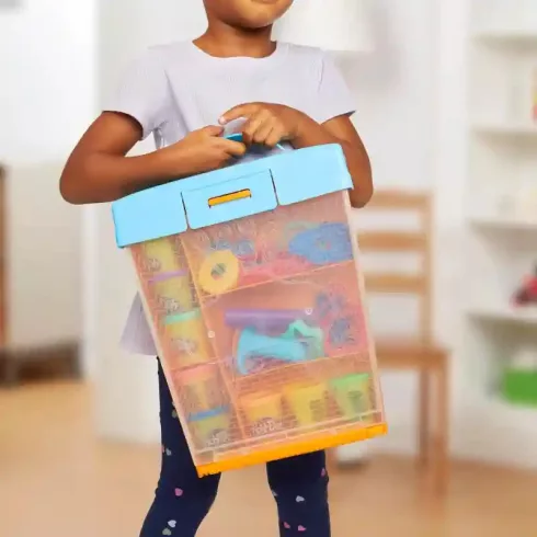 Hasbro Play-Doh képzeletbeli állatok gyurmakészlet tárolódobozban