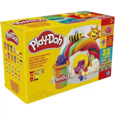Hasbro Play-Doh 22 tégelyes színes nagy gyurmakészlet