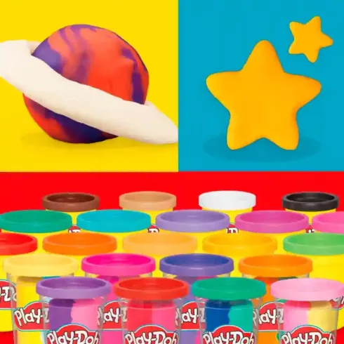 Hasbro Play-Doh 22 tégelyes színes nagy gyurmakészlet