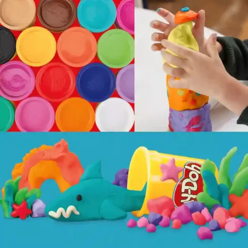 Hasbro Play-Doh 22 tégelyes színes nagy gyurmakészlet