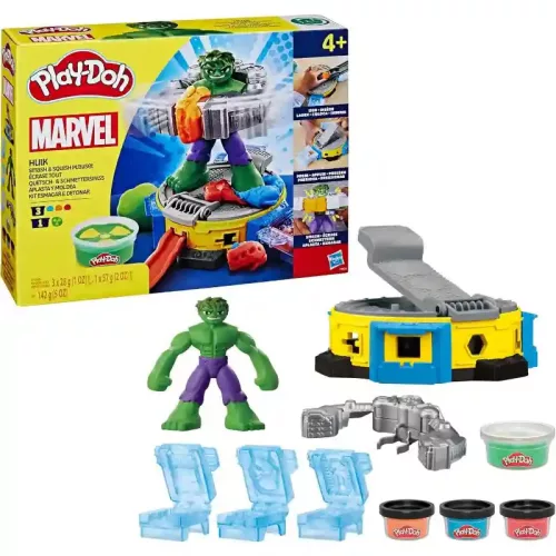 Hasbro Play-Doh Marvel Hulk zúzó gyurmakészlet