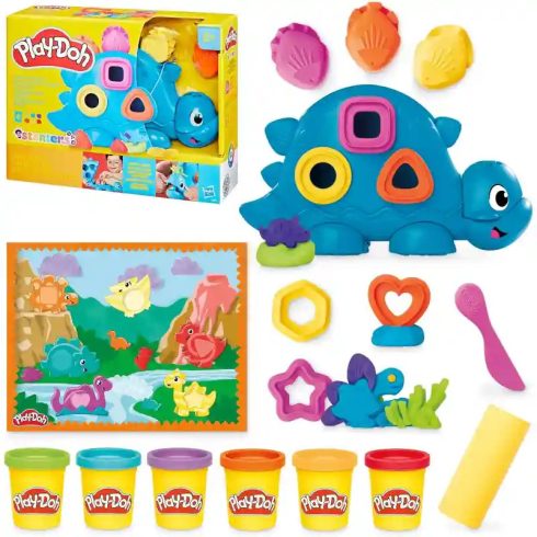 Hasbro Play-Doh dinoszauruszos kezdő gyurmakészlet
