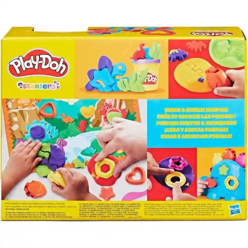 Hasbro Play-Doh dinoszauruszos kezdő gyurmakészlet