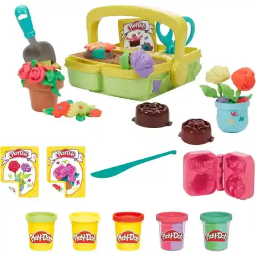 Hasbro Play-Doh virágoskert gyurmakészlet