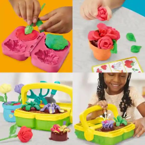 Hasbro Play-Doh virágoskert gyurmakészlet