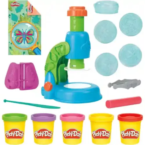 Hasbro Play-Doh interaktív mikroszkóp gyurmakészlet