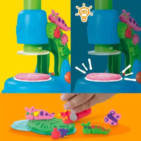 Hasbro Play-Doh interaktív mikroszkóp gyurmakészlet