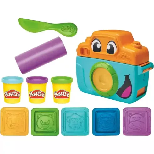 Hasbro Play-Doh vidám fényképezőgép kezdő gyurmakészlet