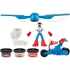 Hasbro Play-Doh Marvel Amerika Kapitány és motorja gyurmakészlet