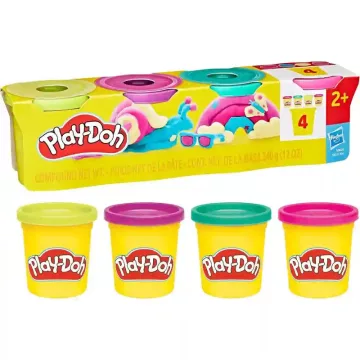 Hasbro Play-Doh 4 tégelyes színes gyurmakészlet