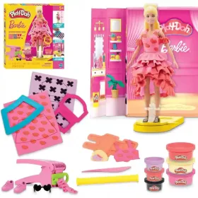   Hasbro Play-Doh Barbie divattervező és divatbemutató gyurmakészlet babával