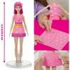 Hasbro Play-Doh Barbie divattervező gyurmakészlet babával - Szívek és frizura