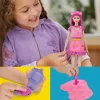 Hasbro Play-Doh Barbie divattervező gyurmakészlet babával - Szívek és frizura