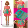 Hasbro Play-Doh Barbie divattervező gyurmakészlet babával - Virágok és rojtok