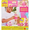 Hasbro Play-Doh Barbie divattervező gyurmakészlet babával - Fodrok és masnik