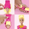 Hasbro Play-Doh Barbie divattervező gyurmakészlet babával - Fodrok és masnik