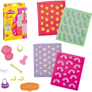   Hasbro Play-Doh Barbie divattervező kiegészítő gyurmakészlet - Virágok és virágkötészet