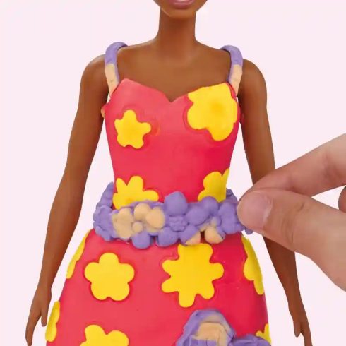 Hasbro Play-Doh Barbie divattervező kiegészítő gyurmakészlet - Virágok és virágkötészet