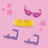 Hasbro Play-Doh Barbie divattervező kiegészítő gyurmakészlet - Csillogás és drágakövek