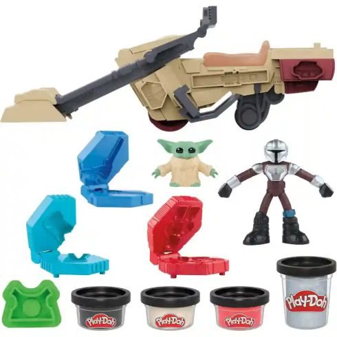Hasbro Play-Doh Star Wars: The Mandolarian Speeder Bike gyurmakészlet