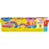 Hasbro Play-Doh 4 tégelyes csillámos színes gyurmakészlet