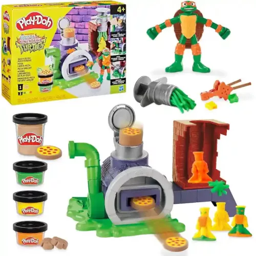 Hasbro Play-Doh Tini Nindzsa Teknőcök pizza kilövő gyurmakészlet