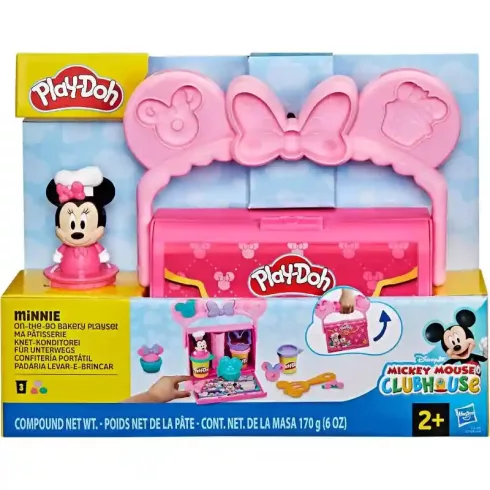 Hasbro Play-Doh Disney Minnie egér hordozható kreatív gyurmakészlet