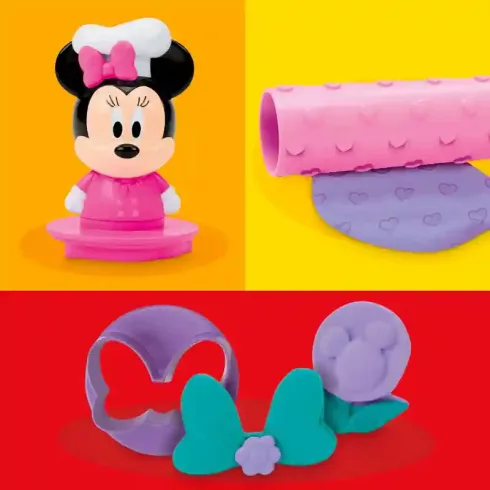 Hasbro Play-Doh Disney Minnie egér hordozható kreatív gyurmakészlet