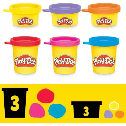 Hasbro Play-Doh Disney Donald kacsa, Minnie és MIckey egér járművei gyurmakészlet