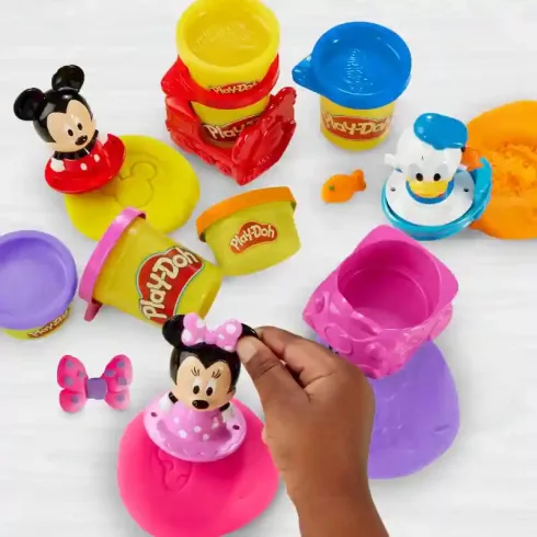 Hasbro Play-Doh Disney Donald kacsa, Minnie és MIckey egér járművei gyurmakészlet
