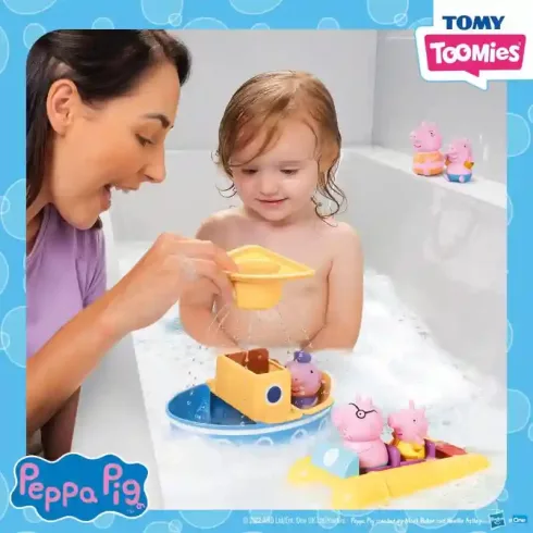 Hasbro Peppa Pig - Peppa malac hajós kaland fürdőjáték