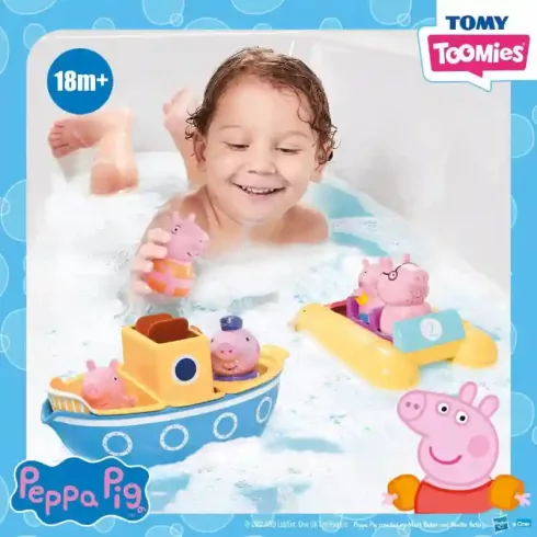 Hasbro Peppa Pig - Peppa malac hajós kaland fürdőjáték