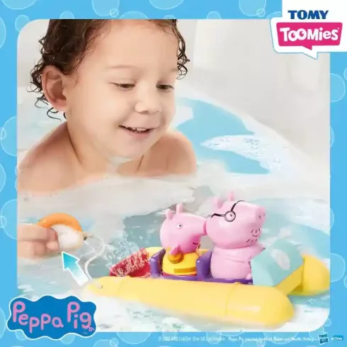Hasbro Peppa Pig - Peppa malac hajós kaland fürdőjáték