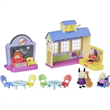   Hasbro Peppa Pig - Peppa malac az óvodában interaktív játékszett, fénnyel és hanggal