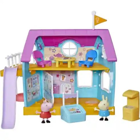 Hasbro Peppa Pig - Peppa malac interaktív klubháza figurákkal