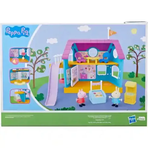 Hasbro Peppa Pig - Peppa malac interaktív klubháza figurákkal
