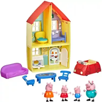   Hasbro Peppa Pig - Peppa malac családi háza figurákkal és kiegészítőkkel