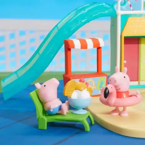 Hasbro Peppa Pig - Peppa malac az aquaparkban (csomagolássérült)