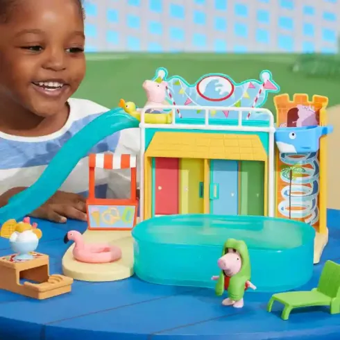 Hasbro Peppa Pig - Peppa malac az aquaparkban (csomagolássérült)