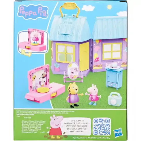 Hasbro Peppa Pig - Táncparti játékszett Peppa malac és Leopárd kisasszony figurákkal