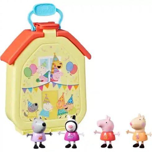 Hasbro Peppa Pig - Peppa malac partiháza figurákkal