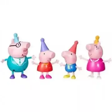   Hasbro Peppa Pig - Peppa malac és családja ünnepi öltözékben