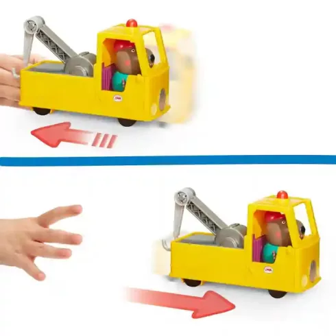 Hasbro Peppa Pig - Peppa malac Kutyanagyapó hátrahúzós autómentője