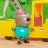   Hasbro Peppa Pig - Peppa malac Kutyanagyapó hátrahúzós autómentője