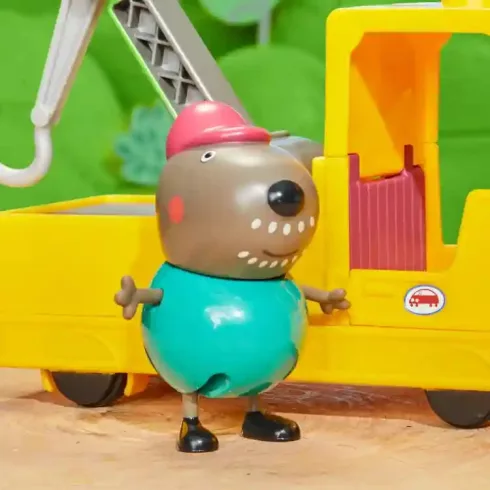 Hasbro Peppa Pig - Peppa malac Kutyanagyapó hátrahúzós autómentője