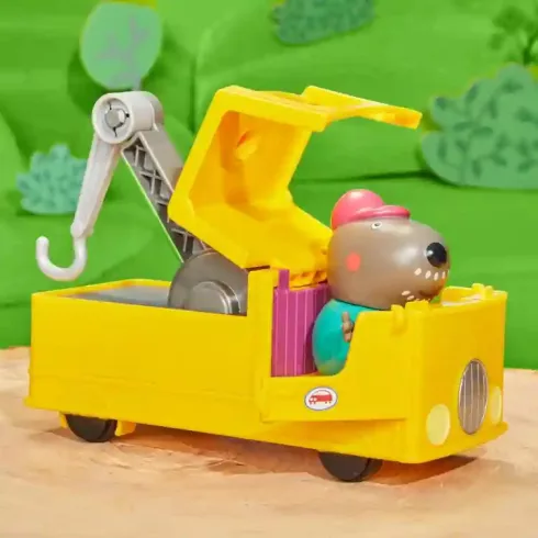 Hasbro Peppa Pig - Peppa malac Kutyanagyapó hátrahúzós autómentője