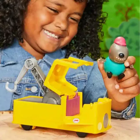 Hasbro Peppa Pig - Peppa malac Kutyanagyapó hátrahúzós autómentője