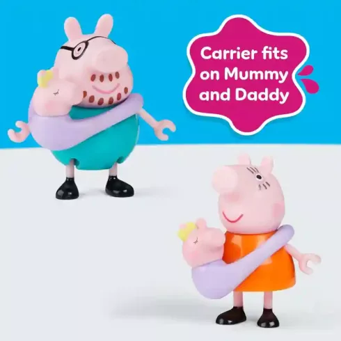 Hasbro Peppa Pig - Peppa malac és családja Evie babával